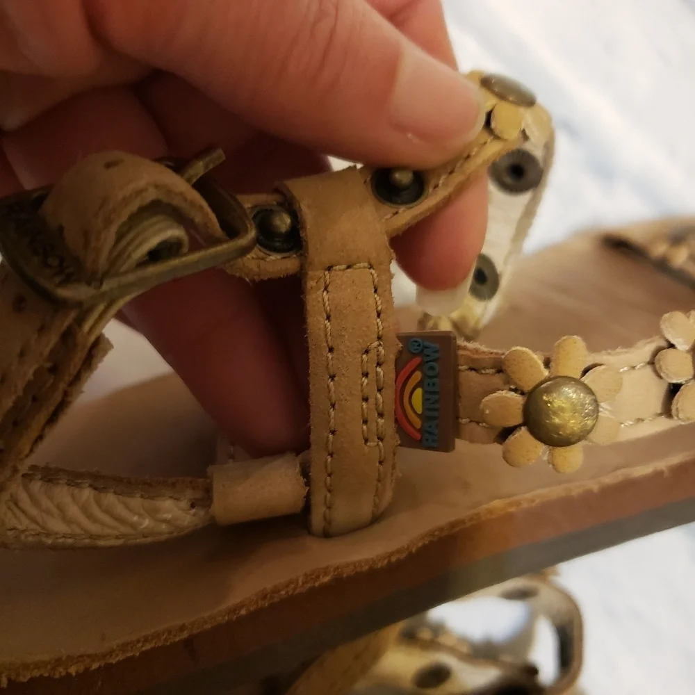 Rainbow girl sandals